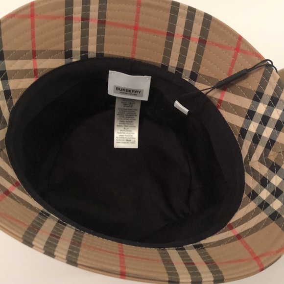 Burberry Heavy Check Bucket Hat - Picture 9 of 16